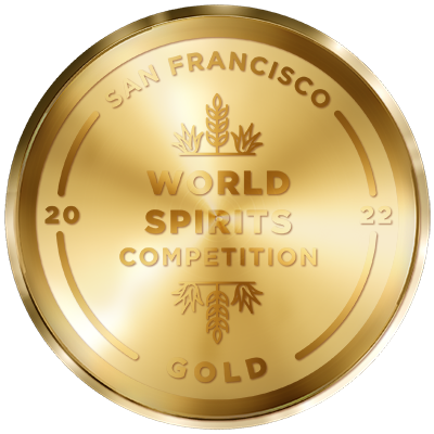 San Francisco World Spirits Competition Gold Medal